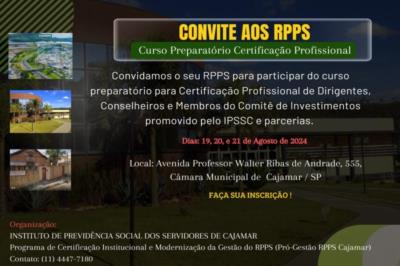 Curso Preparatório Certificação RPPS